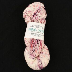 Midknit Cravings Sweet Sock Yarn Hand-Dyed Merino Nylon Blend Juice Box